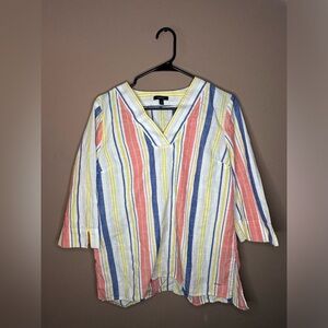 Nautica Boxy Sailor Collar Tunic